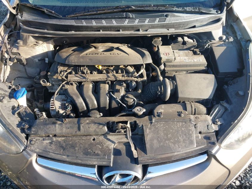 2014 Hyundai Elantra Se VIN: 5NPDH4AE3EH460274 Lot: 43273350