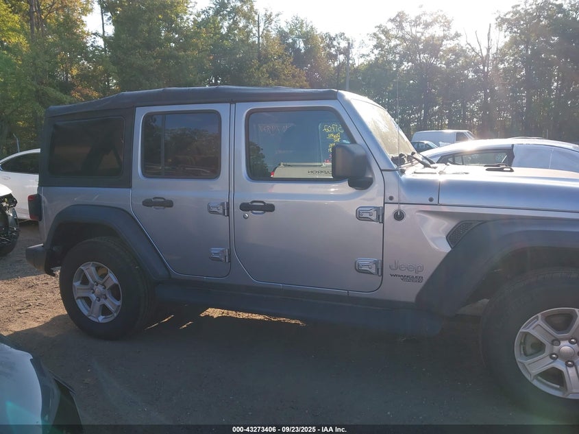 2019 JEEP WRANGLER UNLIMITED SPORT S 4X4 - 1C4HJXDG9KW556887