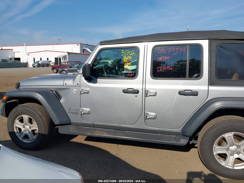 2019 JEEP WRANGLER UNLIMITED SPORT S 4X4 - 1C4HJXDG9KW556887