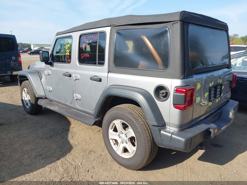 2019 JEEP WRANGLER UNLIMITED SPORT S 4X4 - 1C4HJXDG9KW556887