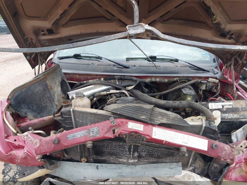 1996 Dodge Ram 1500 VIN: 1B7HF16Y5TS680510 Lot: 43273427