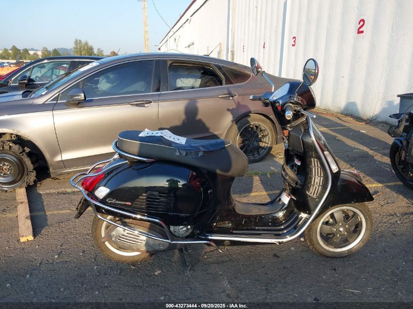 2010 Vespa Gts 300 Super VIN: ZAPM459L4A5700087 Lot: 43273444