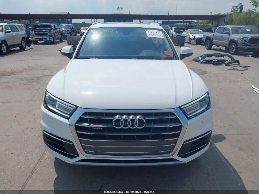 2018 Audi Q5 2.0T Premium/2.0T Tech Premium VIN: WA1ANAFY7J2242938 Lot: 43273447
