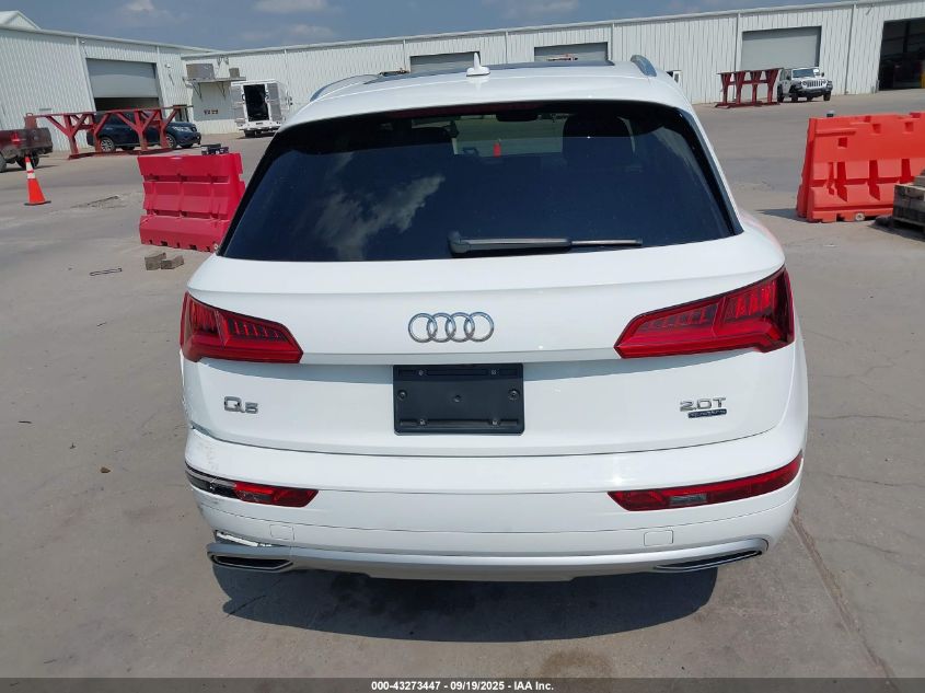 2018 Audi Q5 2.0T Premium/2.0T Tech Premium VIN: WA1ANAFY7J2242938 Lot: 43273447