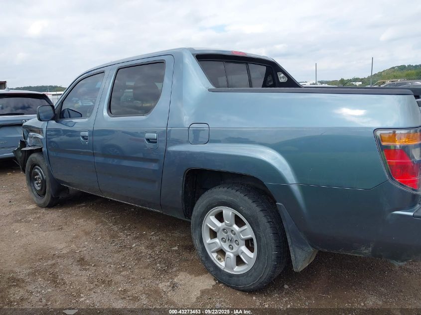 2007 Honda Ridgeline Rtl VIN: 2HJYK16537H537775 Lot: 43273453