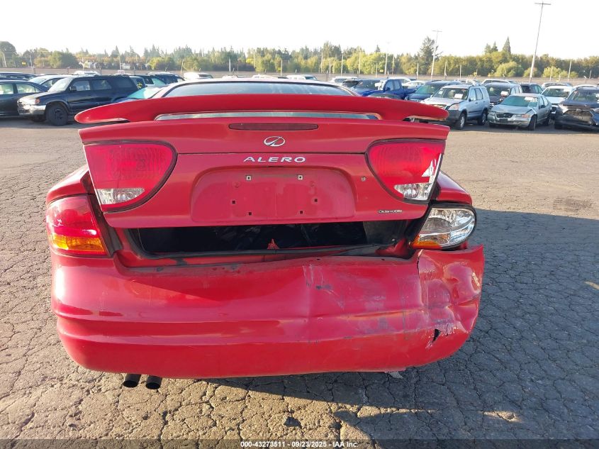 2000 Oldsmobile Alero Gl2 VIN: 1G3NL52T9YC369810 Lot: 43273511