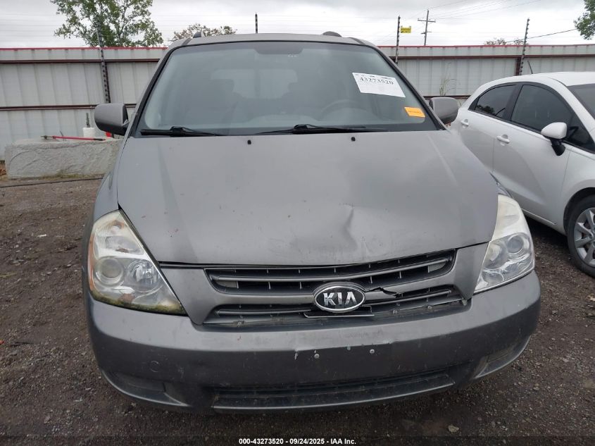 2010 Kia Sedona Lx VIN: KNDMG4C31A6327628 Lot: 43273520