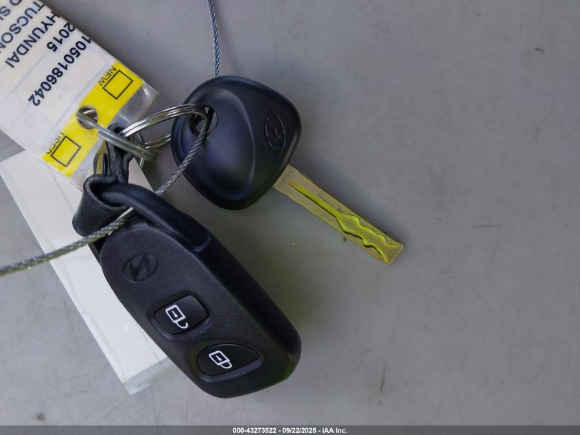 2015 Hyundai Tucson Gls VIN: KM8JT3AF0FU026658 Lot: 43273522