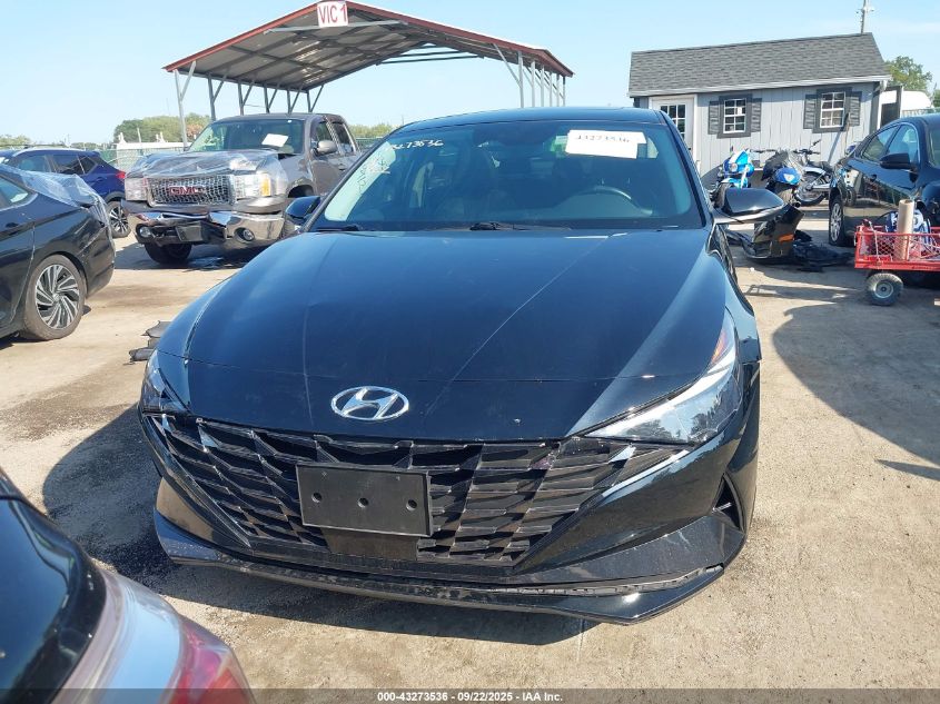 2023 Hyundai Elantra Limited VIN: KMHLP4AG7PU521758 Lot: 43273536