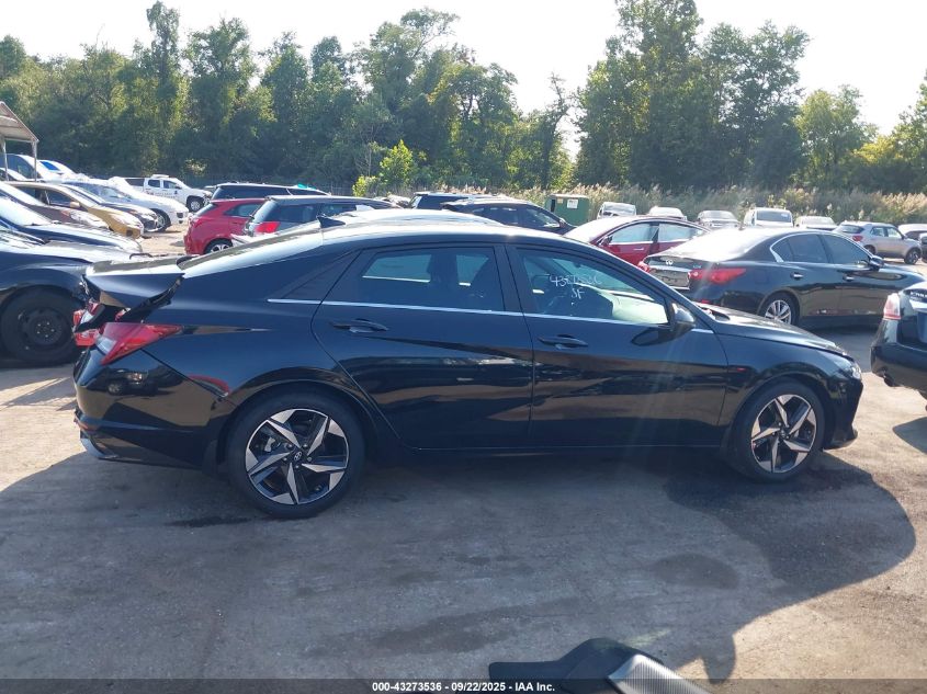 2023 Hyundai Elantra Limited VIN: KMHLP4AG7PU521758 Lot: 43273536