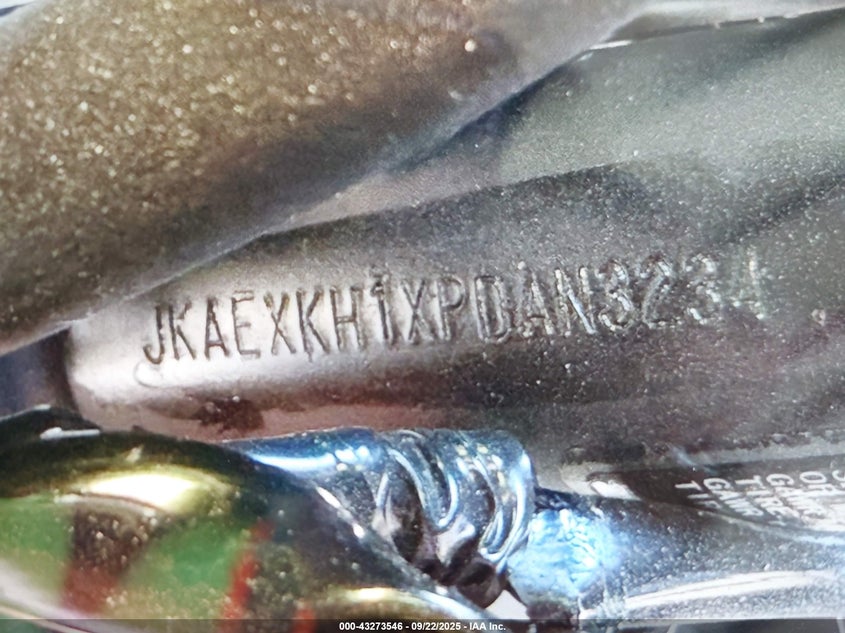 2023 Kawasaki Ex400 VIN: JKAEXKH1XPDAN3234 Lot: 43273546