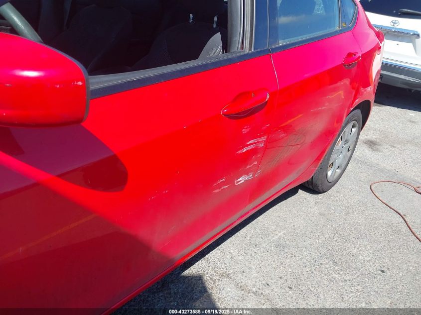 2016 Dodge Dart Se VIN: 1C3CDFAA9GD645524 Lot: 43273585