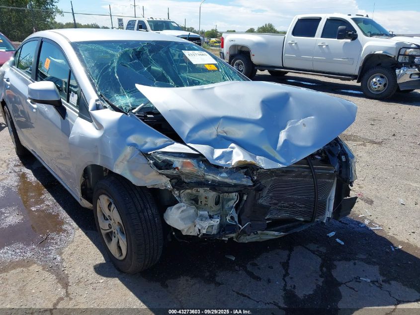 2013 Honda Civic Lx VIN: 19XFB2F5XDE204045 Lot: 43273603