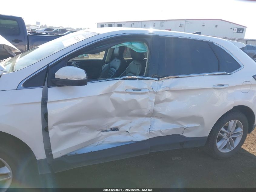 2015 Ford Edge Sel VIN: 2FMTK4J94FBC38416 Lot: 43273631