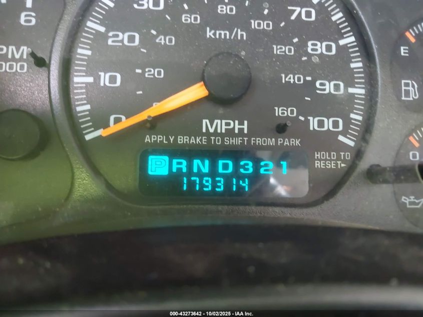 2000 Chevrolet Silverado 1500 Ls VIN: 1GCEK19T6YE349746 Lot: 43273642