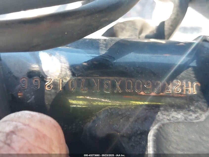 2011 HONDA VT750 C - JH2RC500XBK701266