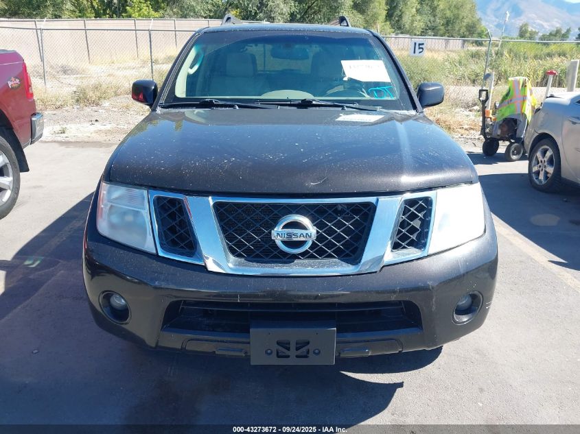 2012 Nissan Pathfinder Sv VIN: 5N1AR1NB6CC615919 Lot: 43273672