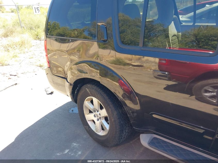 2012 Nissan Pathfinder Sv VIN: 5N1AR1NB6CC615919 Lot: 43273672