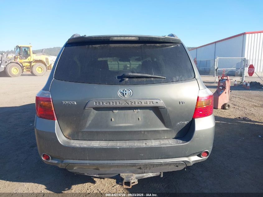 2008 Toyota Highlander Sport VIN: JTEES43A382040645 Lot: 43273724