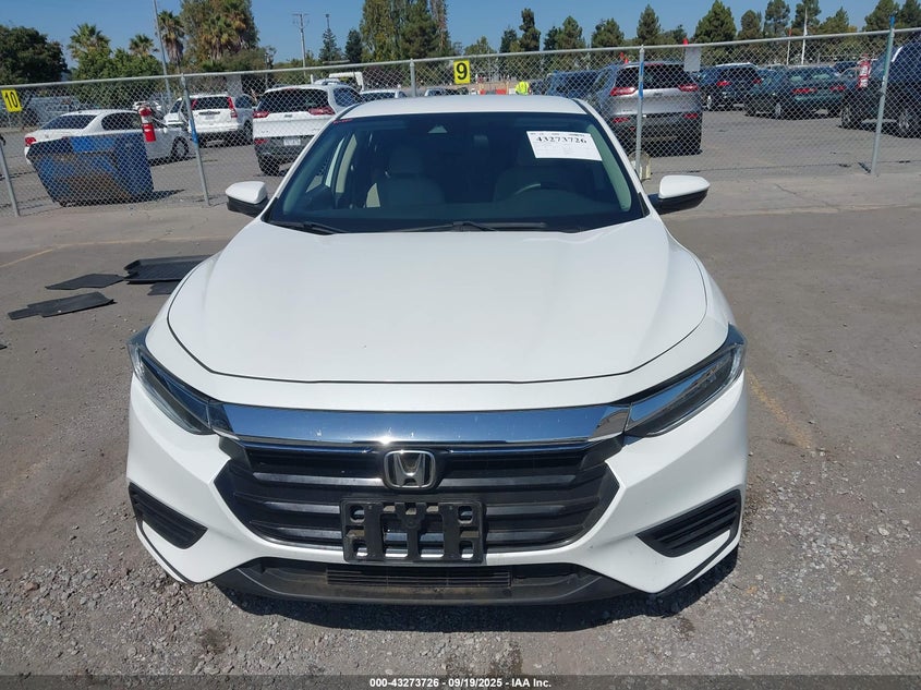 2019 HONDA INSIGHT EX - 19XZE4F55KE024579
