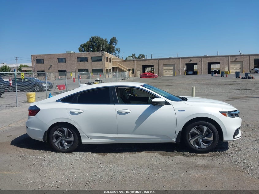 2019 HONDA INSIGHT EX - 19XZE4F55KE024579