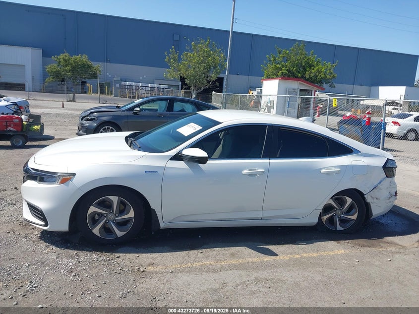 2019 HONDA INSIGHT EX - 19XZE4F55KE024579