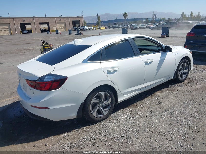 2019 HONDA INSIGHT EX - 19XZE4F55KE024579