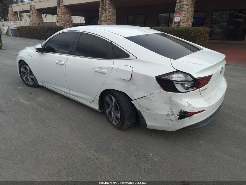 Vin: 19xze4f55ke024579, lot: 43768310, honda insight ex 20193