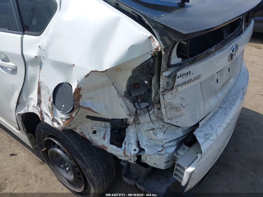 2011 Toyota Prius Two VIN: JTDKN3DU7B1440397 Lot: 43273731