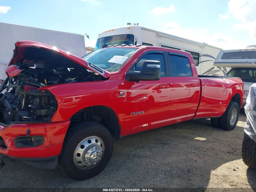 2024 Ram 3500 Big Horn 4X4 8' Box VIN: 3C63RRHL2RG362773 Lot: 43273743