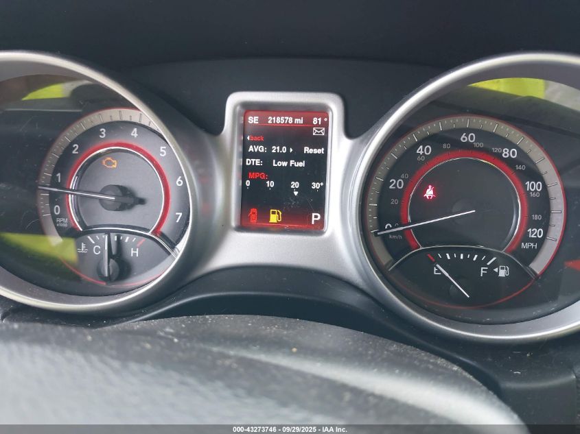 2014 Dodge Journey Sxt VIN: 3C4PDDBGXET167920 Lot: 43273746