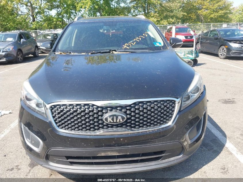 2016 Kia Sorento 2.4L Lx VIN: 5XYPGDA34GG110595 Lot: 43273757