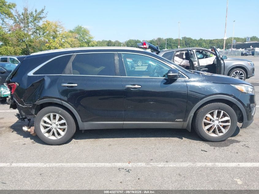 2016 Kia Sorento 2.4L Lx VIN: 5XYPGDA34GG110595 Lot: 43273757