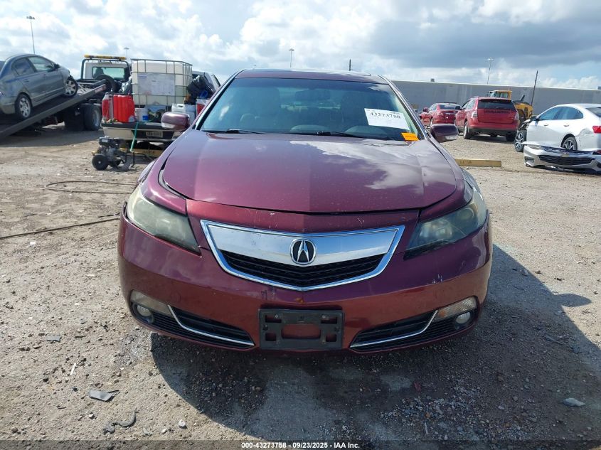 2012 Acura Tl 3.5 VIN: 19UUA8F55CA022799 Lot: 43273758