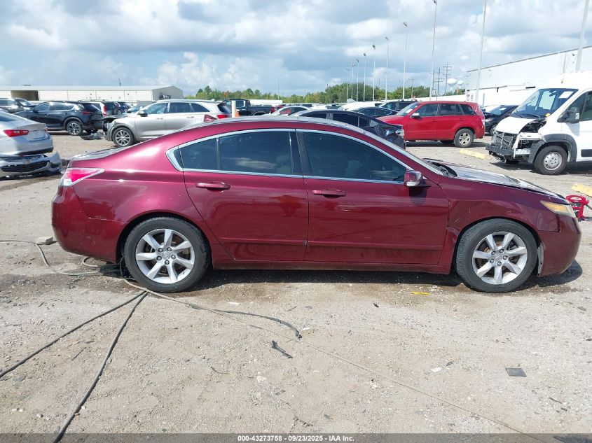 2012 Acura Tl 3.5 VIN: 19UUA8F55CA022799 Lot: 43273758