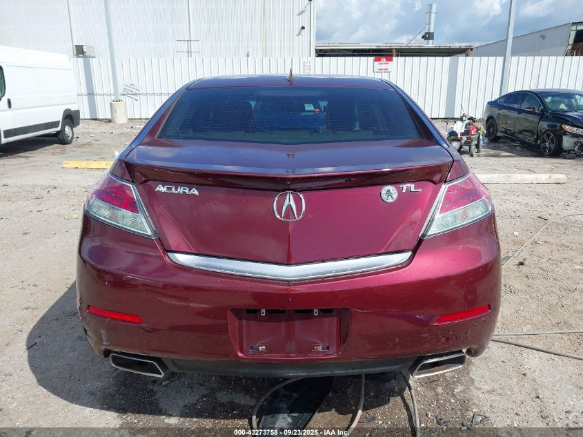 2012 Acura Tl 3.5 VIN: 19UUA8F55CA022799 Lot: 43273758