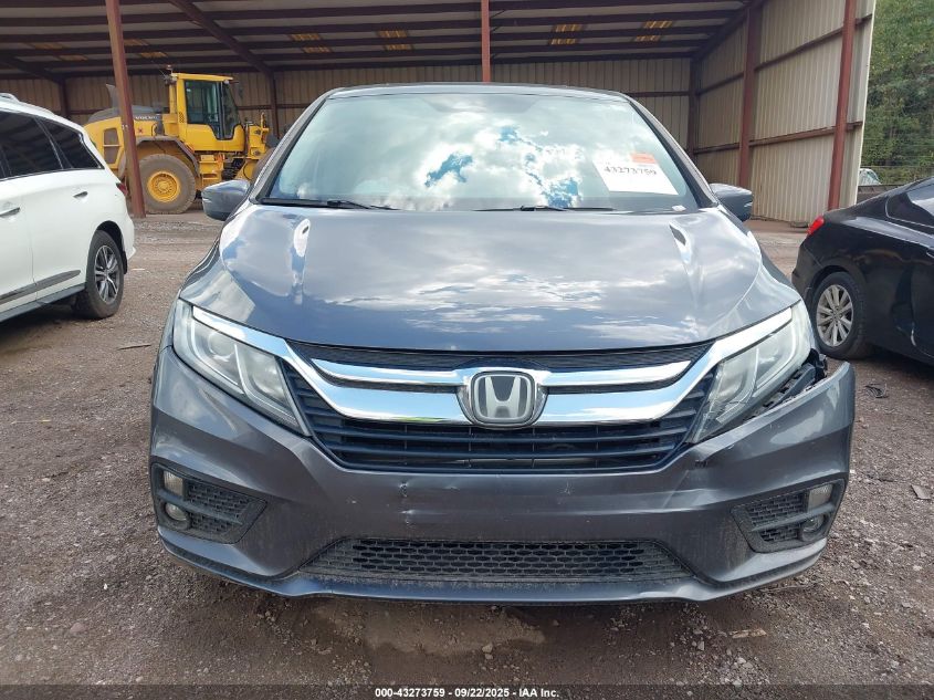 2019 Honda Odyssey Ex-L VIN: 5FNRL6H75KB135644 Lot: 43273759