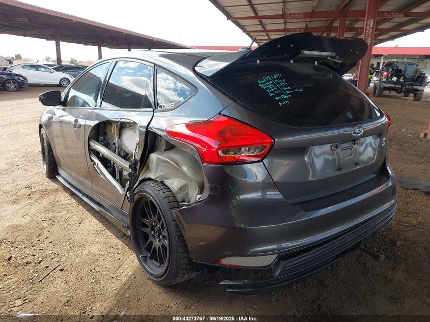 2016 Ford Focus St grey hatchback null 1FADP3L97GL289398 photo #4