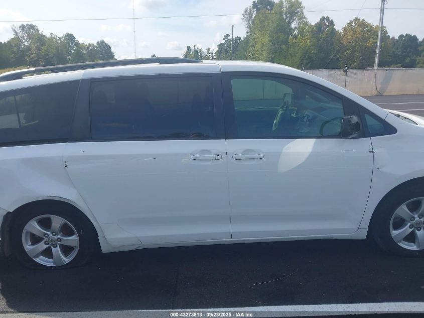 2013 Toyota Sienna Le V6 7 Passenger Auto Access Seat/Le V6 8 Passenger VIN: 5TDKK3DC5DS360120 Lot: 43273813