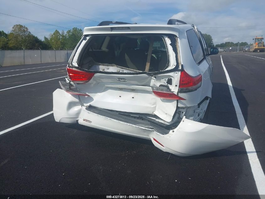2013 Toyota Sienna Le V6 7 Passenger Auto Access Seat/Le V6 8 Passenger VIN: 5TDKK3DC5DS360120 Lot: 43273813