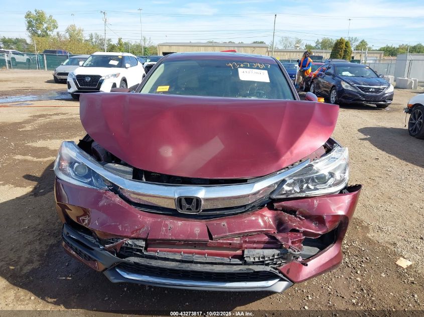 2017 Honda Accord Ex VIN: 1HGCR2F77HA269249 Lot: 43273817