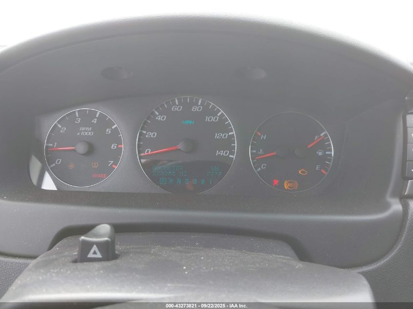 2009 Chevrolet Impala Ltz VIN: 2G1WU57M391135519 Lot: 43273821