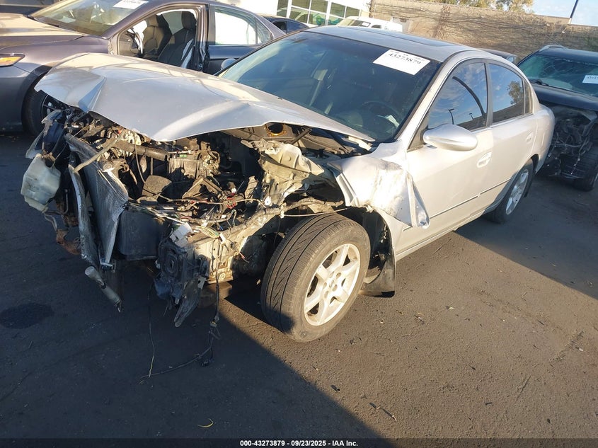 2005 Nissan Altima 2.5 S grey sedan gasoline 1N4AL11E85N444920 photo #3
