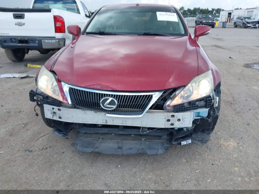 2010 Lexus Is 250C VIN: JTHFF2C2XA2502035 Lot: 43273894