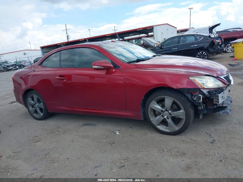 2010 Lexus Is 250C VIN: JTHFF2C2XA2502035 Lot: 43273894