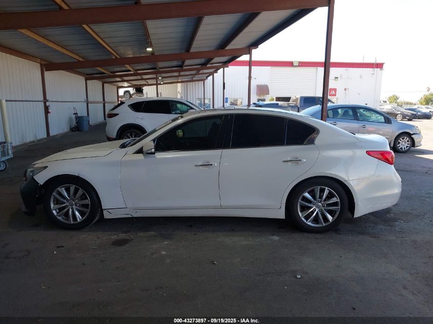 2014 Infiniti Q50 Premium VIN: JN1BV7APXEM682709 Lot: 43273897