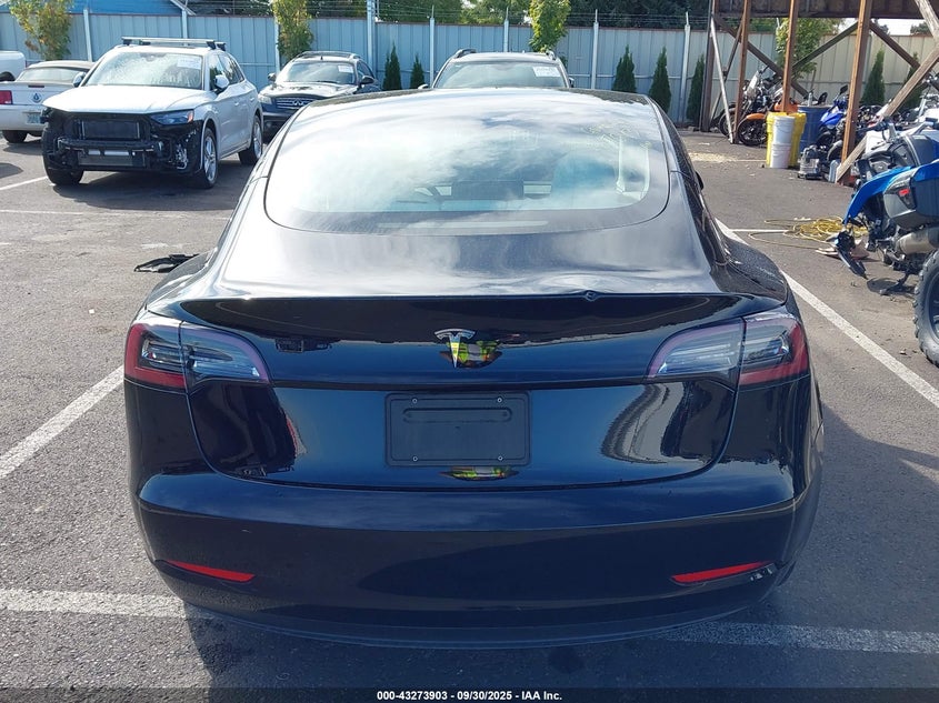 2023 Tesla Model 3 Rear-Wheel Drive VIN: 5YJ3E1EA7PF465117 Lot: 43273903