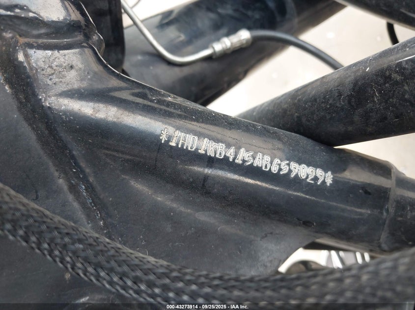 2010 Harley-Davidson Flhx VIN: 1HD1KB415AB659029 Lot: 43273914