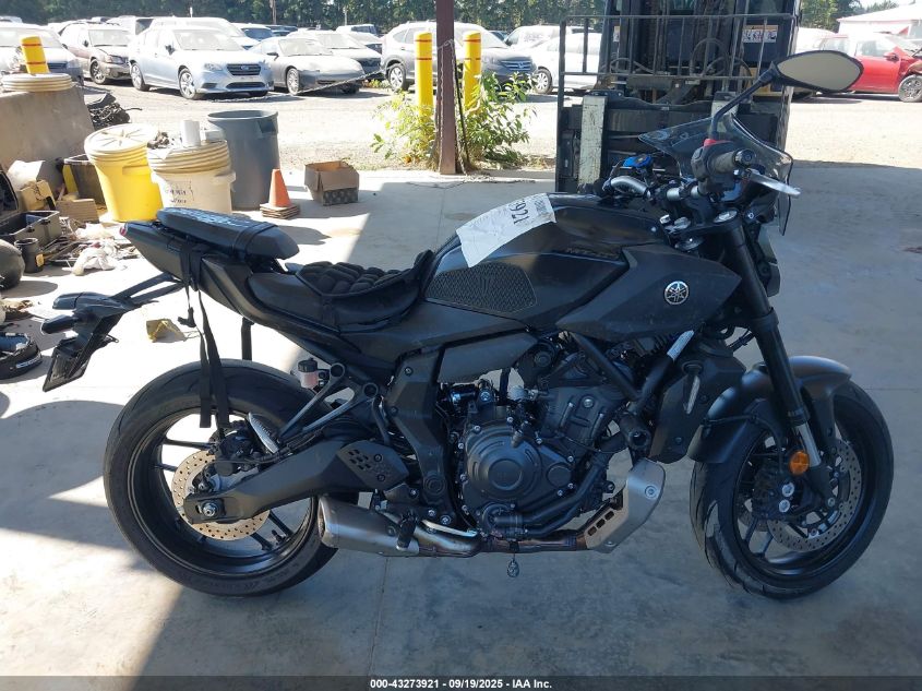 2025 Yamaha Mtn690 VIN: JYARM48E7SA002422 Lot: 43273921