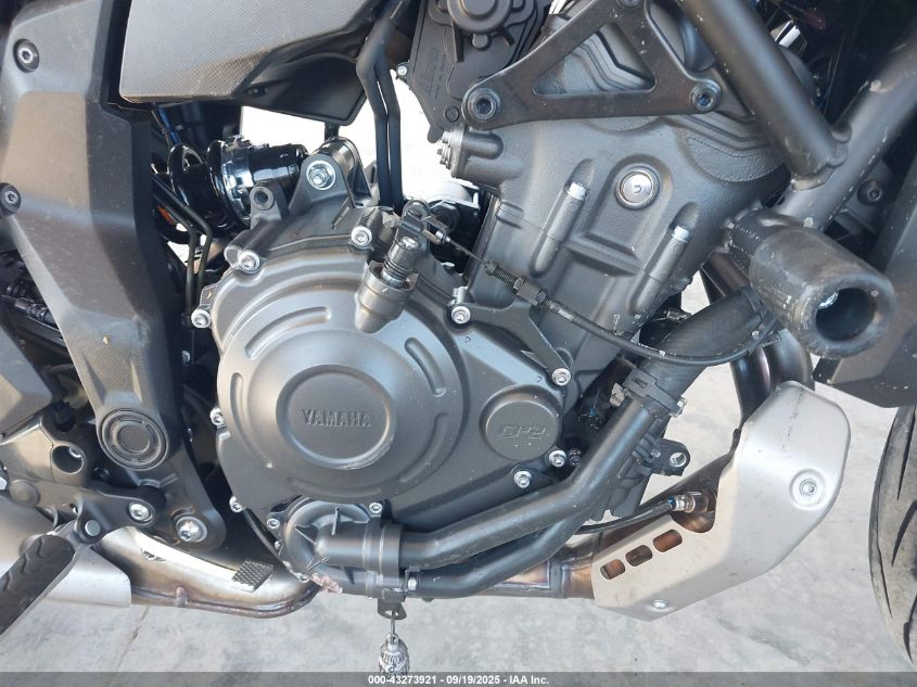 2025 Yamaha Mtn690 VIN: JYARM48E7SA002422 Lot: 43273921